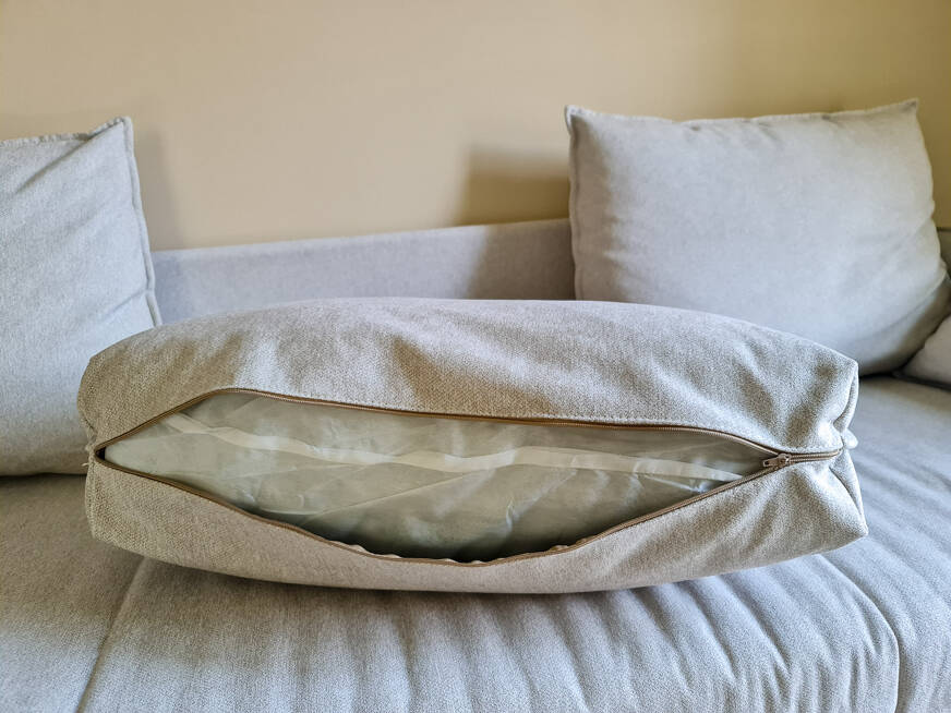 polyester filling of Emma sofa bed backseat cushions